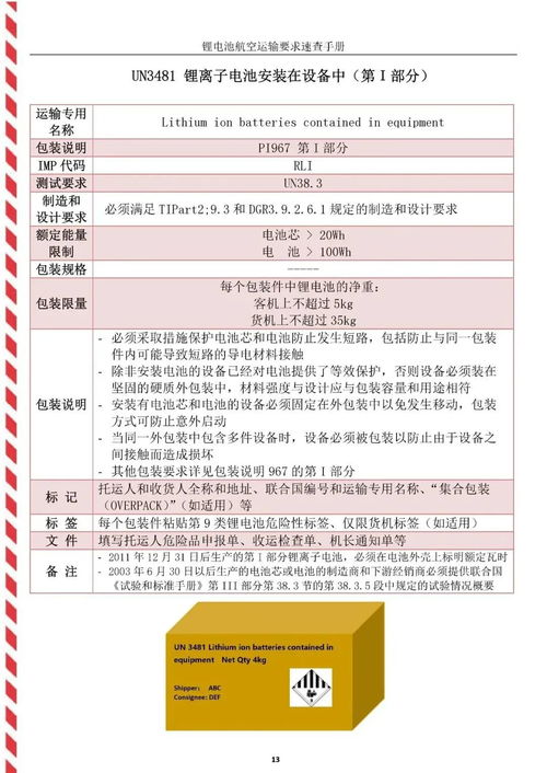 一、 带电产品在航空运输中的特殊属性