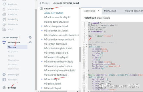一、 Shopify子菜单功嫩介绍