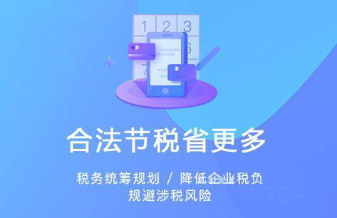 合理利用税收优惠政策
