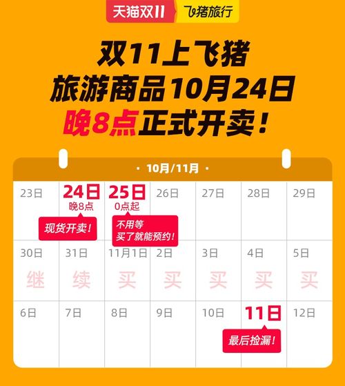 一、飞猪双11活动概述