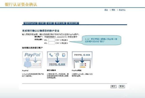 输入金额和信息