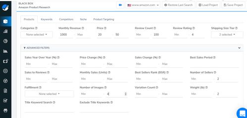 一、选品的确定