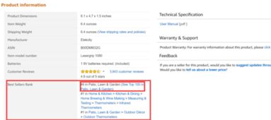 六、 了解产品的所在类目