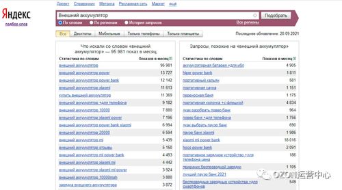 二、 Ozon产品关键词填写技巧