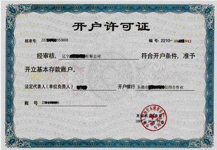 二、 对公账户的开设与公司注册