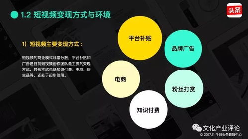 创作者的变现途径