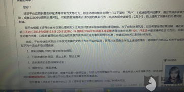 不同违规类型的退还时间参考