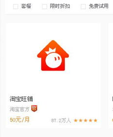 一、 淘宝旺铺专业版费用概览