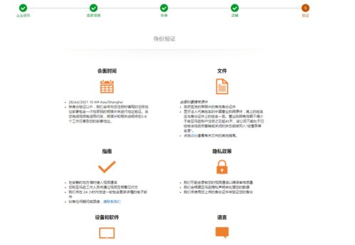 完成suo有资质验证后的耐心等待
