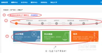 淘宝店铺过户流程概述