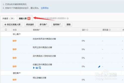 一、 淘宝直通车人群细分概述