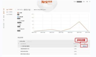 5. 鼠标放在下方显示“推广平台”， 点击“淘宝客”即可