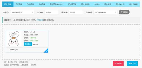 免费图片压缩网站的推荐与评估