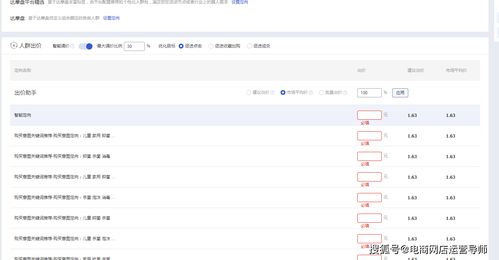 三、 淘宝超级推荐设置技巧