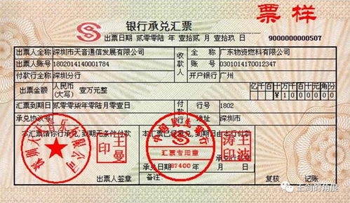 三、 票据承兑的具体操作步骤