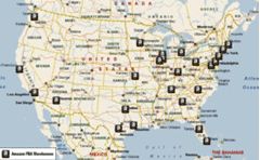 五、 美国东西海岸仓库选址差异