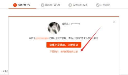 三、 注册注意事项