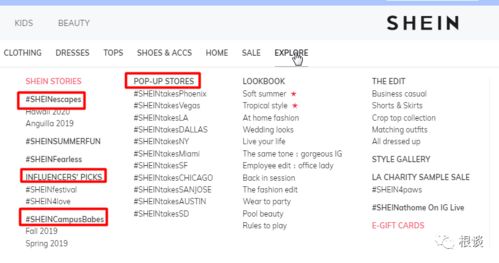 一、 SHEIN的海外市场增长概况