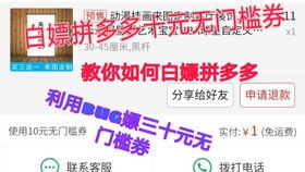 拼多多退款申诉的技巧与后果